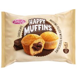 Suklaalla T&auml;ytetty Muffini 40g
