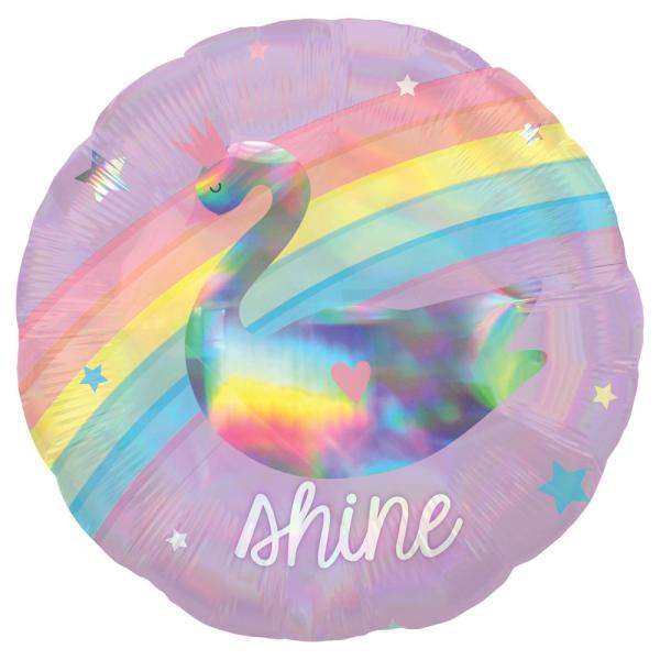 Magical Rainbow Holografinen Folioilmapallo