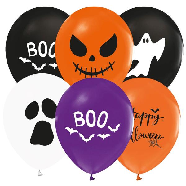 Spooky Halloween Ilmapallot 8 kpl