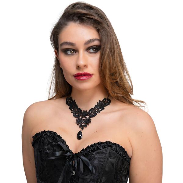 Goottilainen Kaulakoru Pitsillä