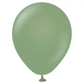 Vihreät Mini Ilmapallot Eucalyptus 100 kpl