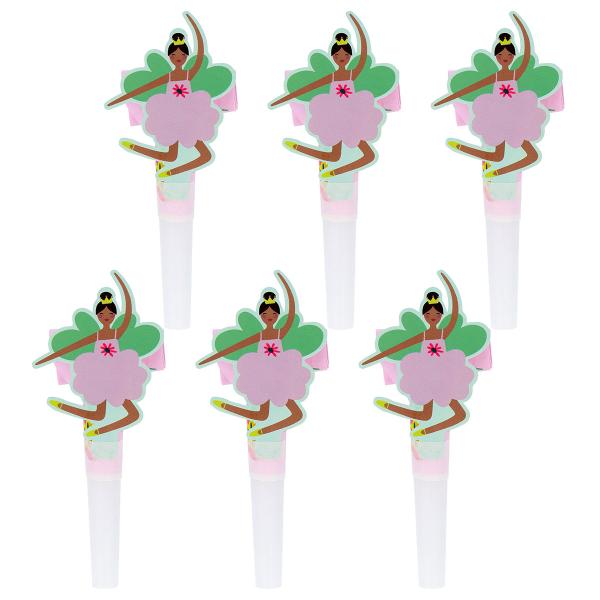 Käärmepillit Fabulous Fairy 6 kpl