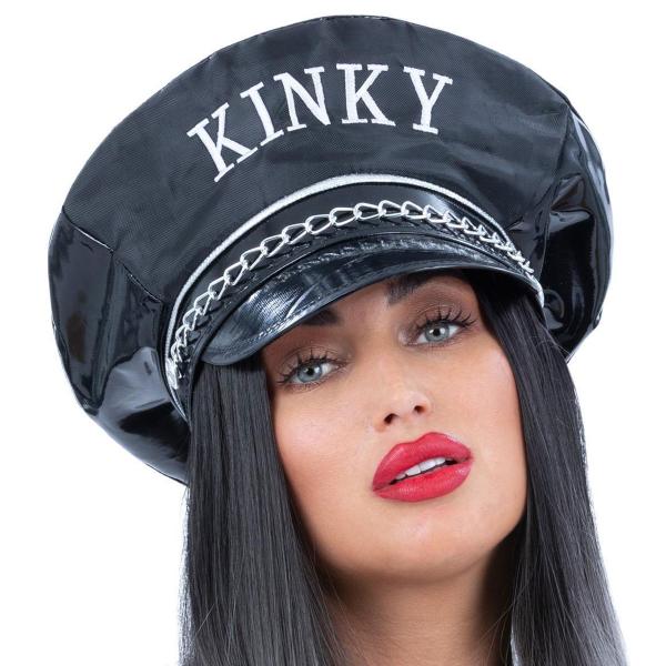 Kapteeninhattu Kinky Musta