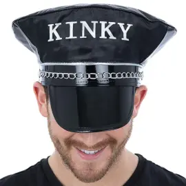 Kapteeninhattu Kinky Musta