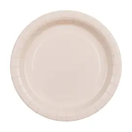 Paperilautaset Beige 18 cm 6 kpl