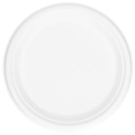 Bagasse Lautaset Valkoinen 24cm 50 kpl