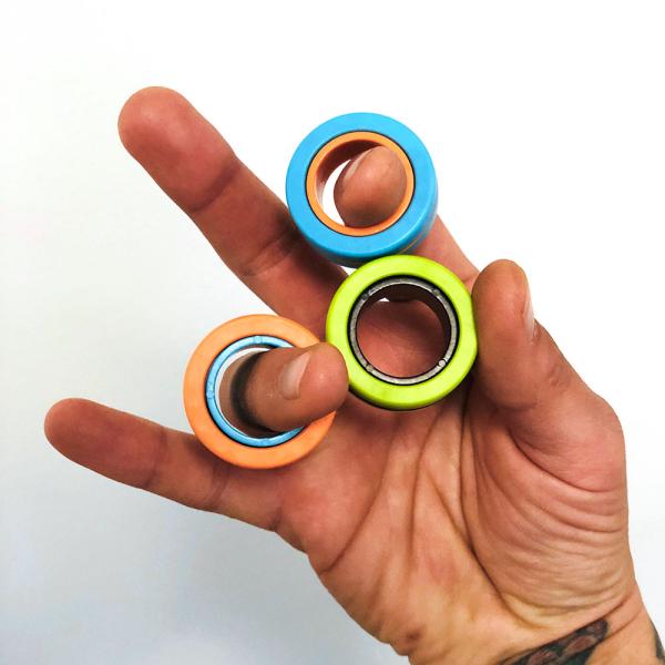 Magneettiset Renkaat Fidget-lelu