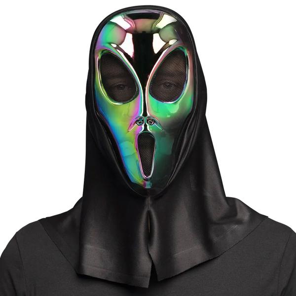 Avaruusolento Naamio Irisoiva Musta