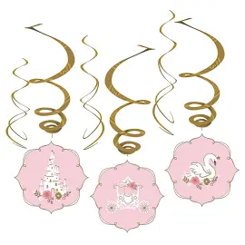 Päivä Prinsessana Swirls Riippuvat Koristeet