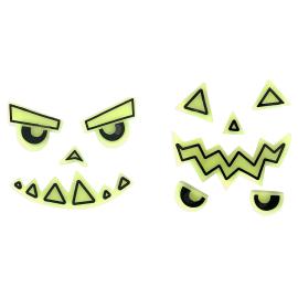 Itsevalaisevat Tarrat Kurpitsa 2-kpl