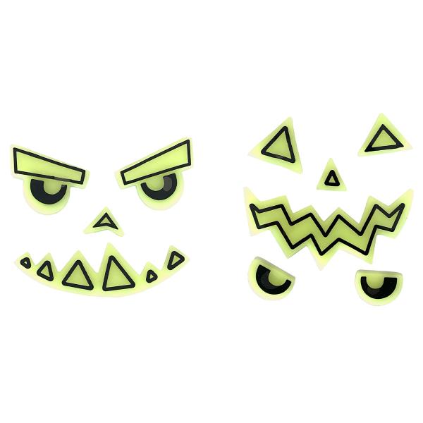 Itsevalaisevat Tarrat Kurpitsa 2-kpl