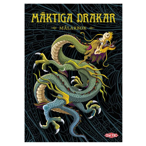 Mahtavat Lohikäärmeet Värityskirja