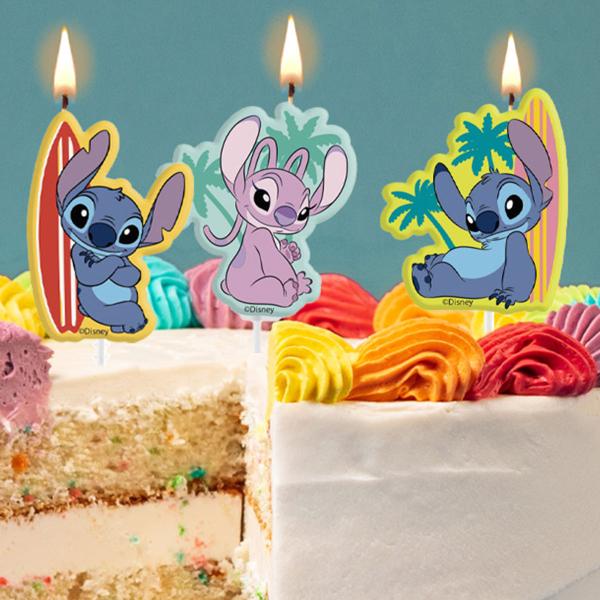 Stitch & Angel Kakkukynttilät 4 kpl