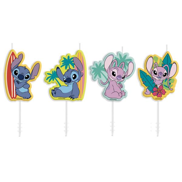 Stitch & Angel Kakkukynttilät 4 kpl