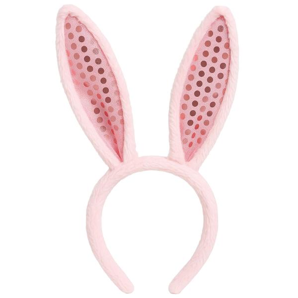 Pinkki Pupunkorvahiuspanta Paljeteilla