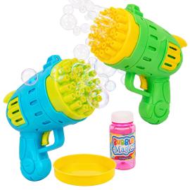 LED-saippuakuplapistooli 32 Reik&auml;&auml; 50 ml 17 cm