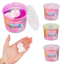 Slime Purkissa ja Squishy Yksisarvinen 100 g 7 x 5,7 cm