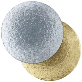 Kakkualusta 26 Cm Kulta ja Hopea 100 Pack