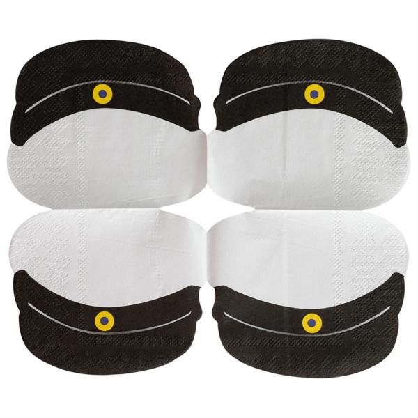 Paperiservetit Ylioppilaslakki 33 cm 16 kpl