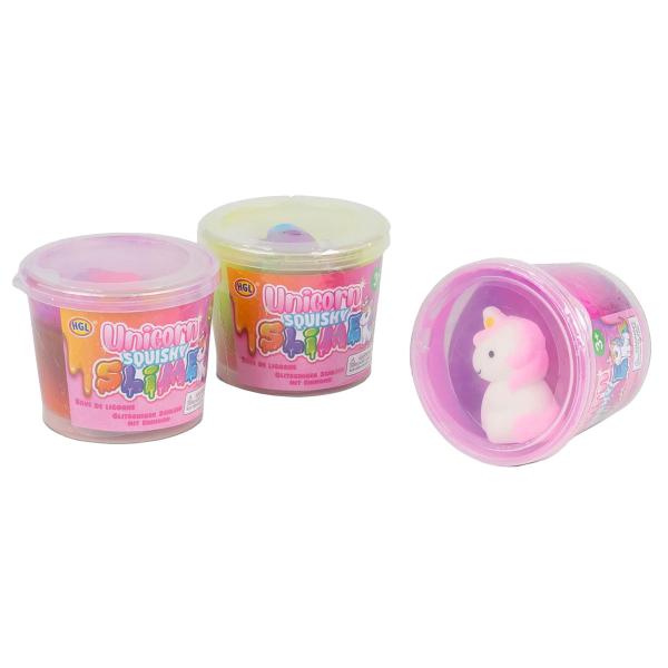 Slime Purkissa ja Squishy Yksisarvinen 100 g 7 x 5,7 cm