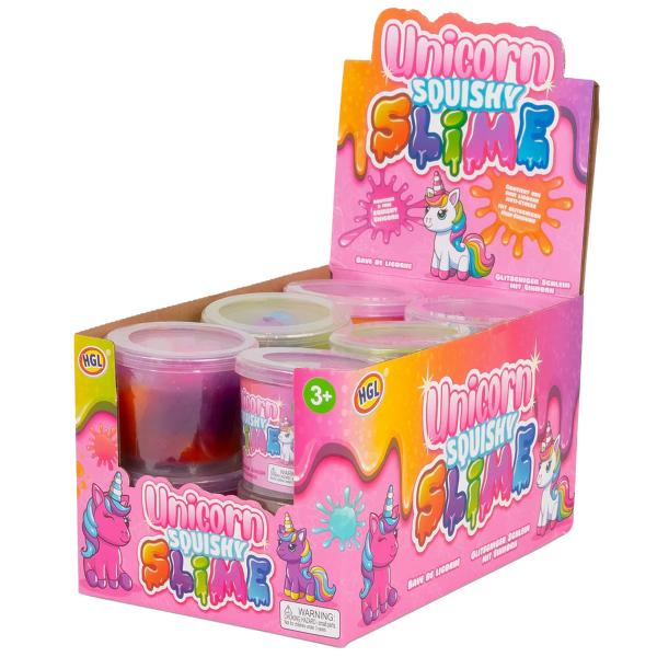 Slime Purkissa ja Squishy Yksisarvinen 100 g 7 x 5,7 cm