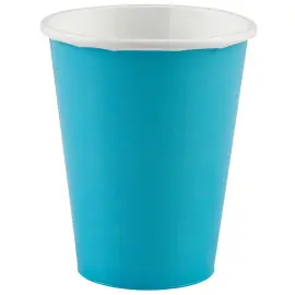 Pahvimukit Karibiansininen 25cl 8 kpl