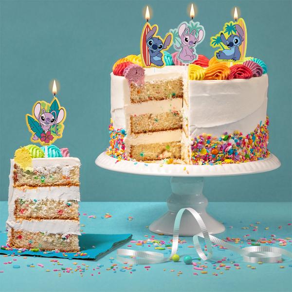 Stitch & Angel Kakkukynttilät 4 kpl