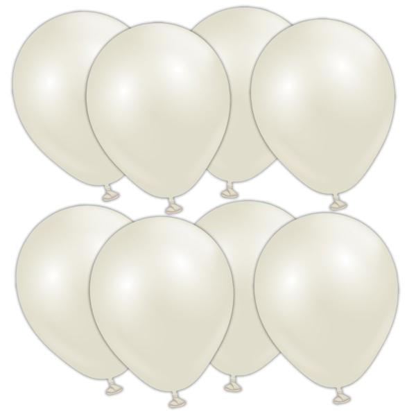 Lateksiilmapallot Norsunluunvalkoinen 13 cm