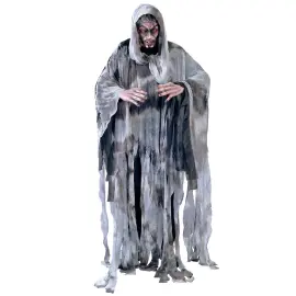 Viikatemies Harmaa Naamiaisasu