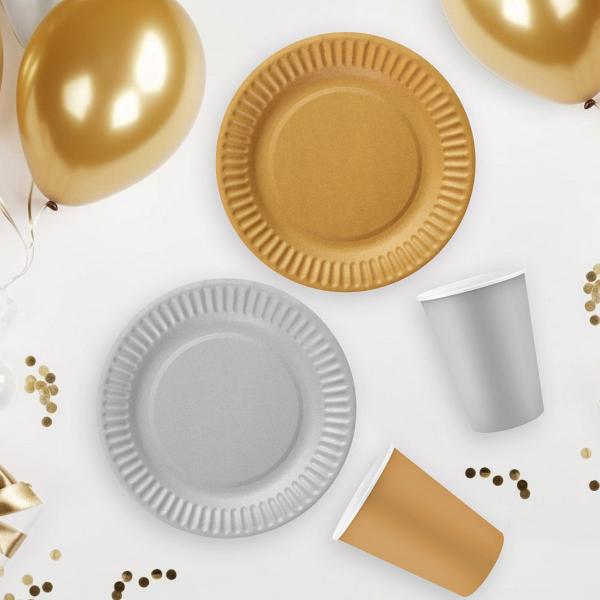 Pahvimukit Matta Kulta 25cl 6 kpl