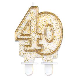 Kakkukynttilä 40 v Kimalle