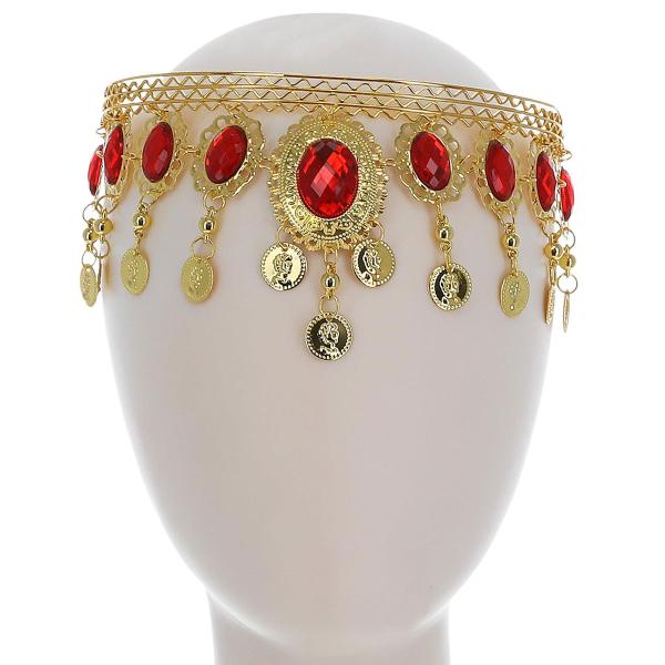 Kreikkalainen Hiuskoriste Rubiineilla