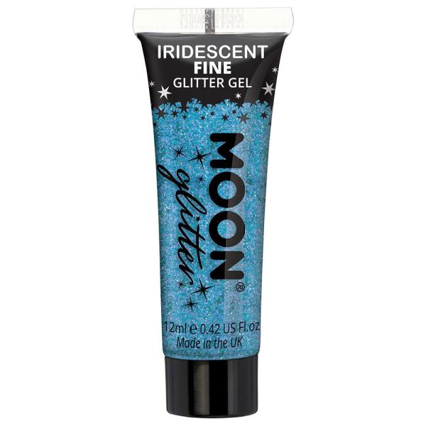 Moon Glitter Irisoiva Glitter Geeli Sininen