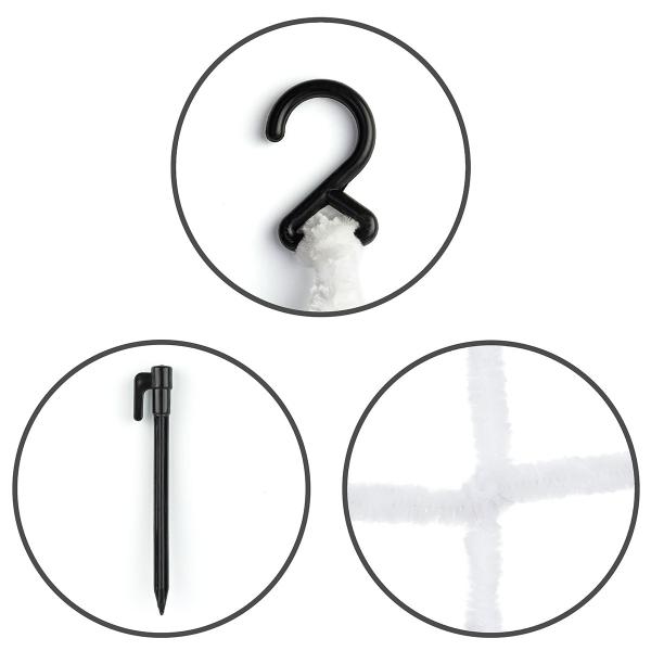 Ulkokäyttöinen Hämähäkinverkko Valkoinen