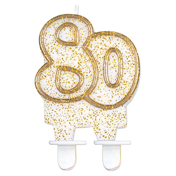 Kakkukynttilä 80 v Kimalle