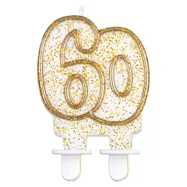 Kakkukynttilä 60 v Kimalle