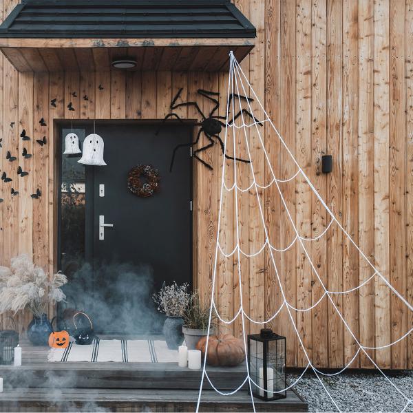 Ulkokäyttöinen Hämähäkinverkko Valkoinen