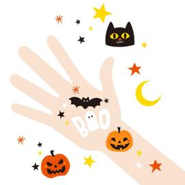 V&auml;liaikaiset Halloween-tatuoinnit
