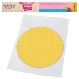 Kakunpäällinen Valmiiksi Kaulittu Sokerimassa Mellow Yellow