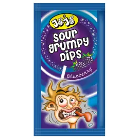 Mustikka-tikkari Happamalla Karkkipulverilla 15g