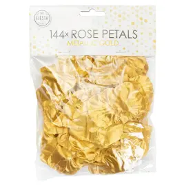 Konfetti Ruusun Terälehti Metallic Kulta