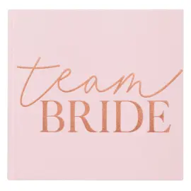 Team Bride Vieraskirja
