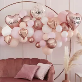 Ilmapallokaari Setti Blush Hen