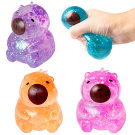 Squishy Kimalteleva Kapybara Lelu 7,5 cm