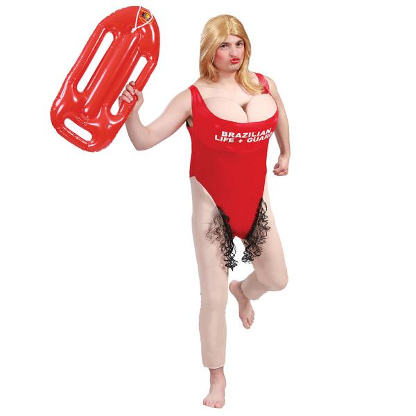 Hengenpelastaja Baywatch Naamiaisasu