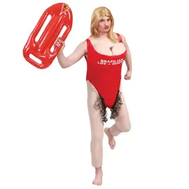 Hengenpelastaja Baywatch Naamiaisasu