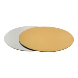 Kakkualustat Hopea & Kulta 24 cm 100-pakkaus