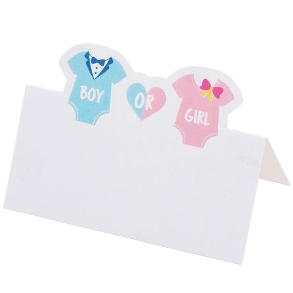 Boy or Girl Paikkakortit 6 kpl