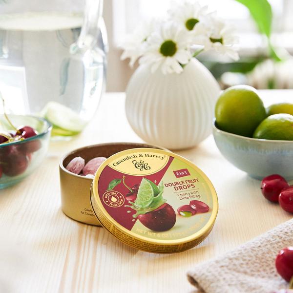 Cherry & Lime Drops 175 g