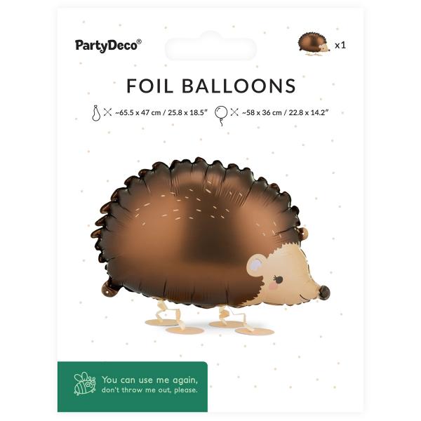 Folioilmapallo Siili Airwalker 58 x 36 cm